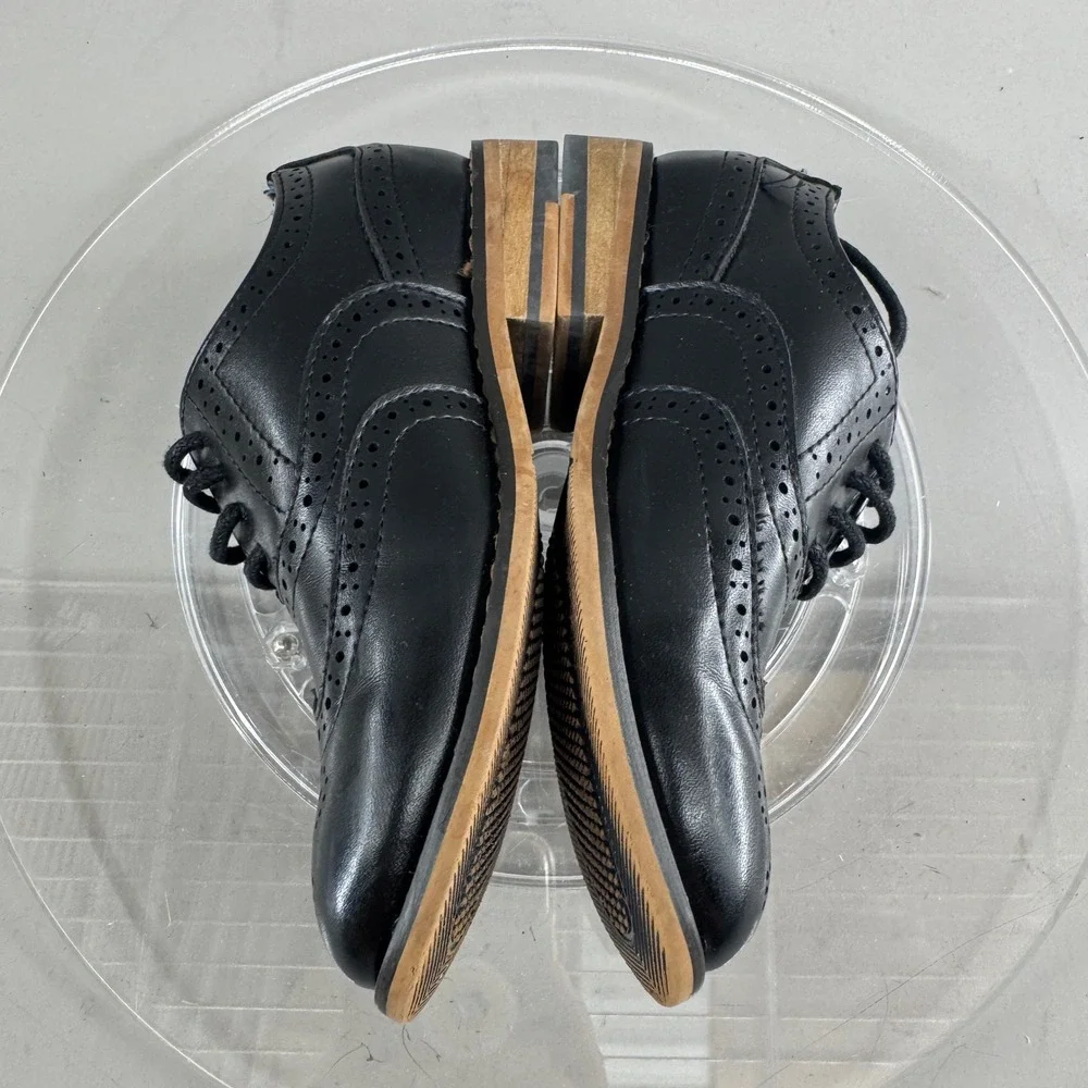 Bruno Marc Boys Prince_K2 Wingtip Brogue Oxford Dress Shoes Black Size 10